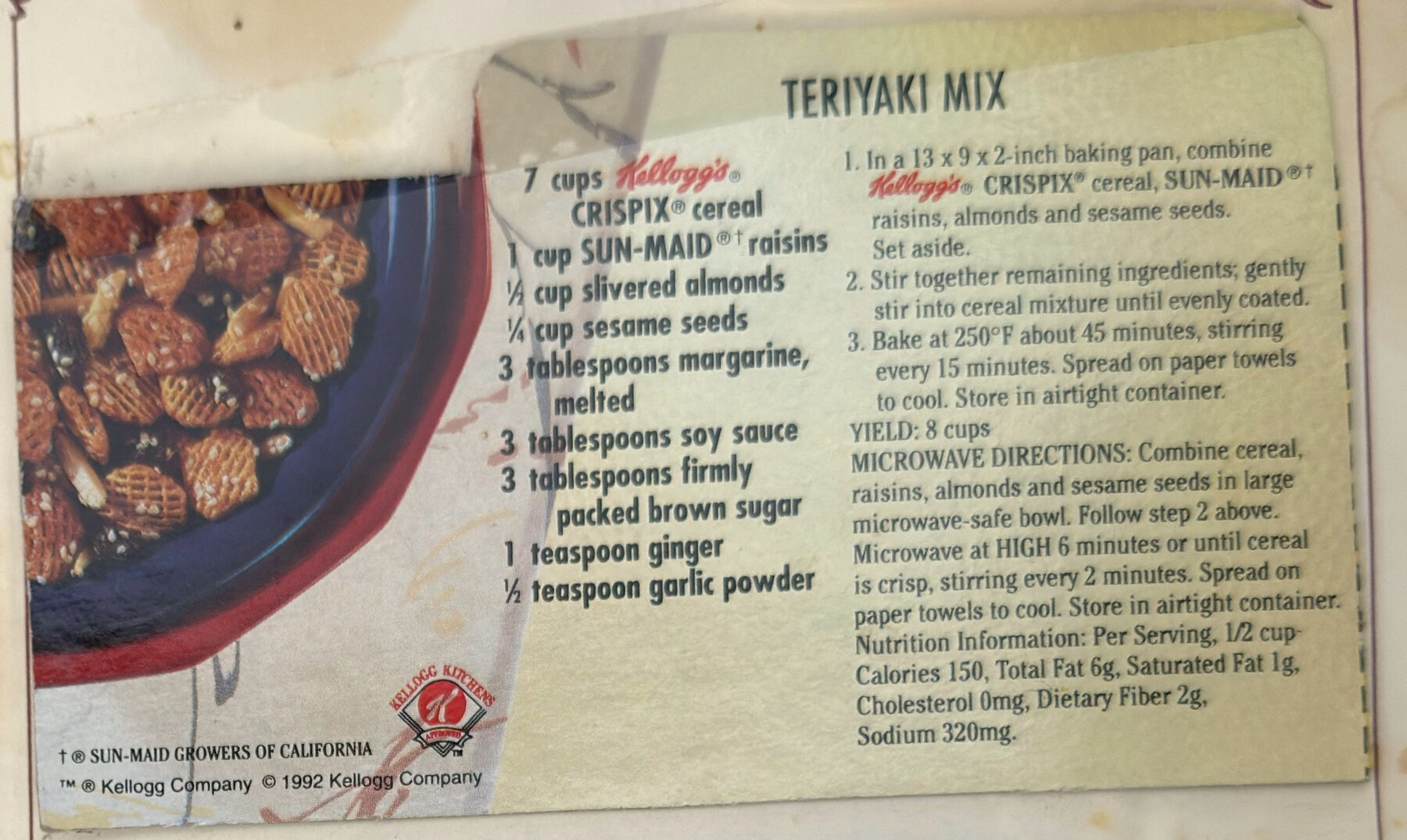 The original: Teriyaki Mix