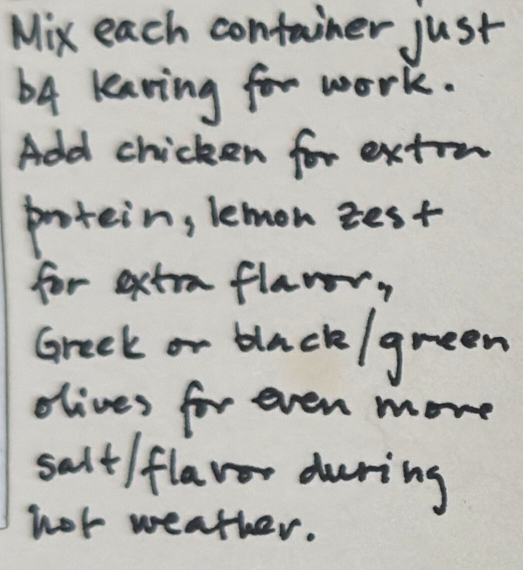 The original: Work Lunches