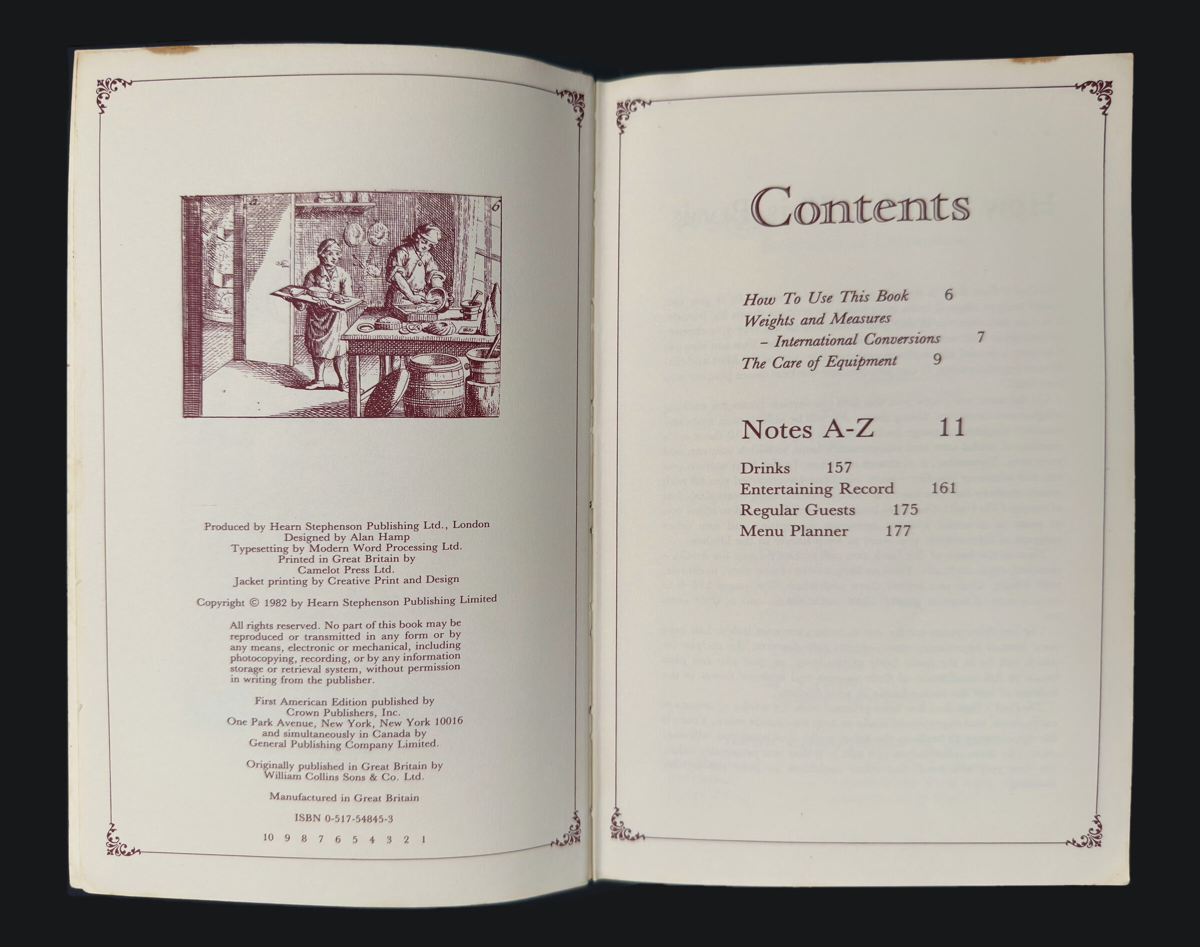 copyright · contents